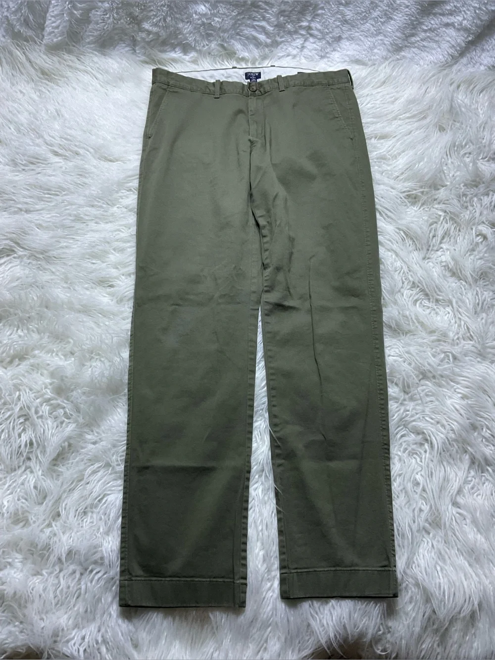 J Crew Straight-fit Flex Chino Pant